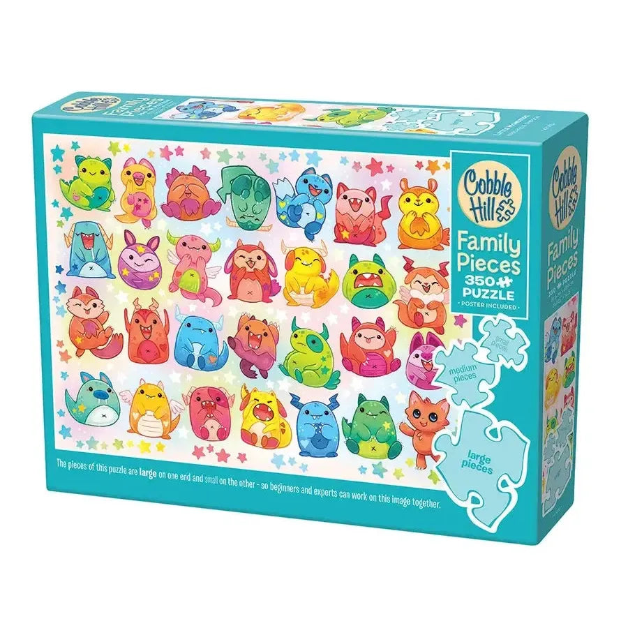Little Monsters 350 Piece Family Jigsaw Puzzle Cobble Hill