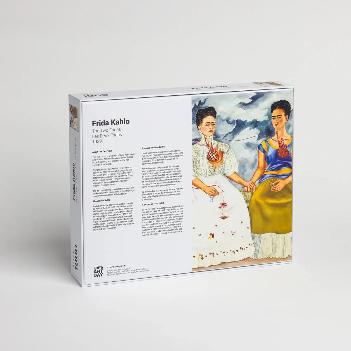 The Two Fridas by Frida Kahlo 1000 Piece Jigsaw Puzzle TIAD
