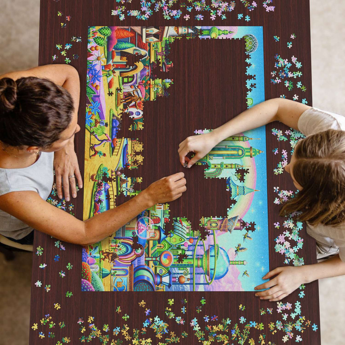 The Marvelous Land of Oz 2500 Piece Collector's Jigsaw Puzzle Boardwalk