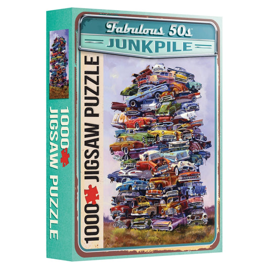 Fabulous 50s Junkpile 1000 Piece Jigsaw Puzzle TDC