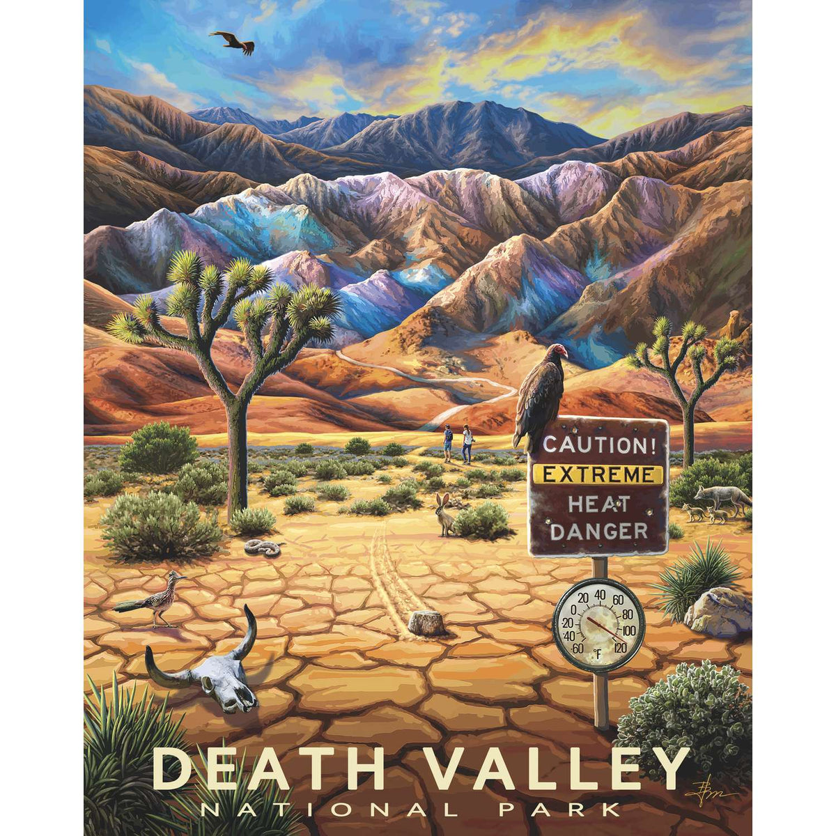 Death Valley National Park 500 Piece Jigsaw Puzzle Boardwalk