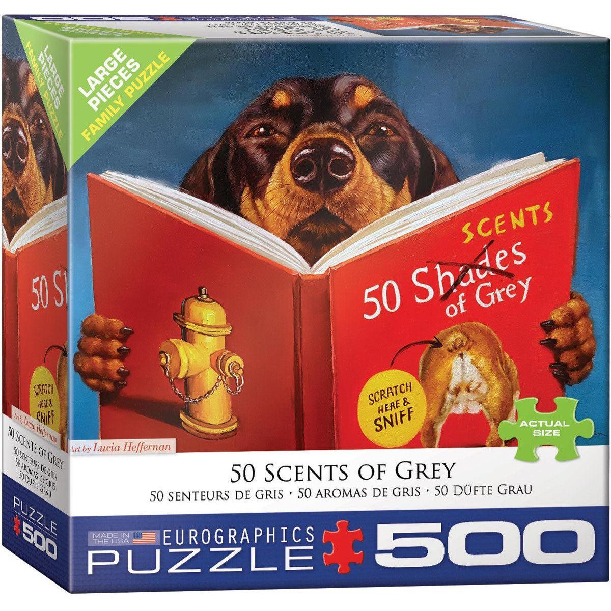 50 Scents of Grey 500 Piece Jigsaw Puzzle Eurographics