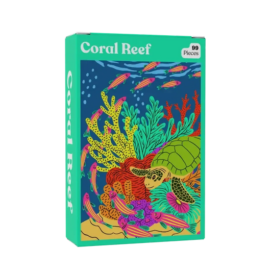 Coral Reef 99 Piece Mini Jigsaw Puzzle Puzzledly
