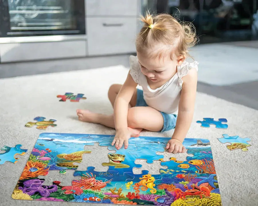 Ocean Reef 35 Piece Floor Jigsaw Puzzle Cobble Hill
