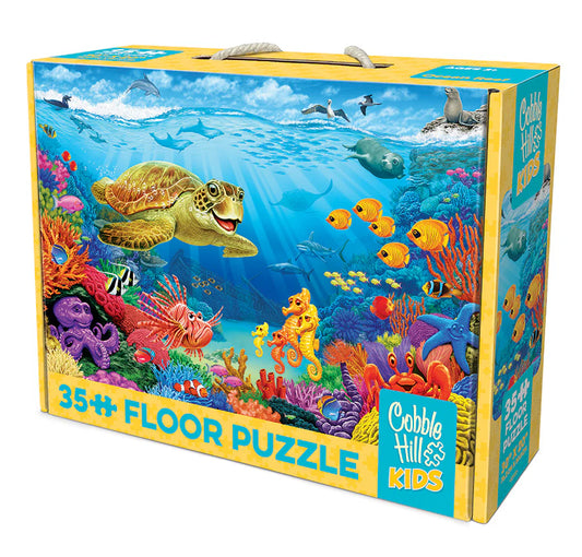 Ocean Reef 35 Piece Floor Jigsaw Puzzle Cobble Hill