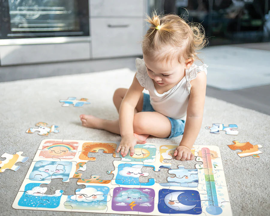 Fair Weather 35 Piece Floor Jigsaw Puzzle Cobble Hill