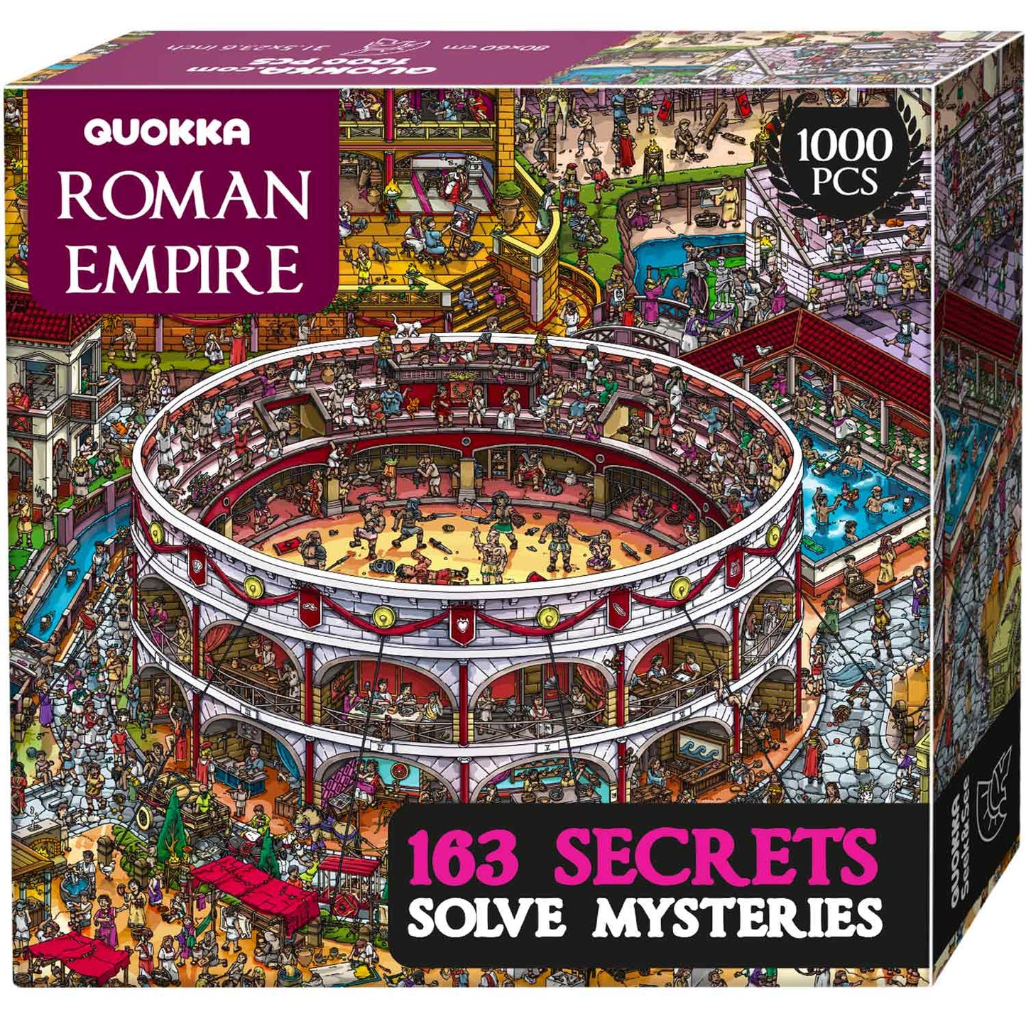 Roman Empire Mystery 1000 Piece Jigsaw Puzzle Quokka