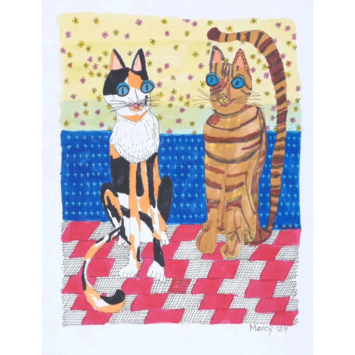 Kitchen Cats 500 Piece Jigsaw Puzzle Rolexa