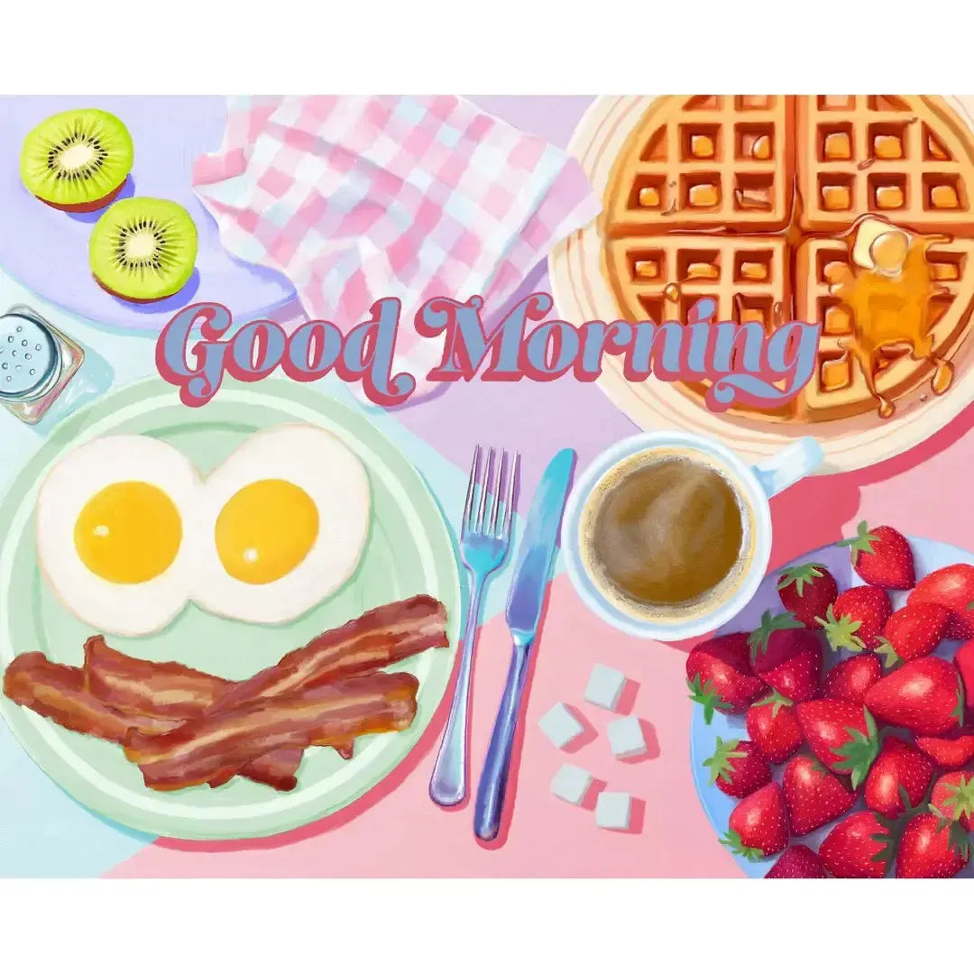 Good Morning 500 Piece LE Jigsaw Puzzle Speedmaster
