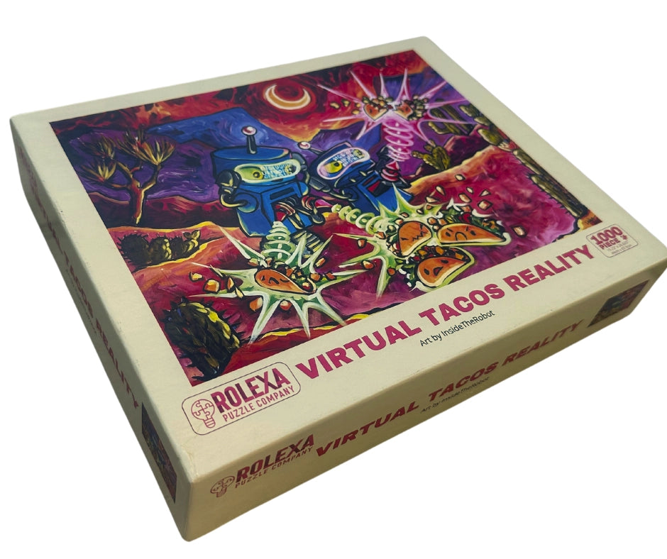 Virtual Tacos Reality 1000 Piece Jigsaw Puzzle Rolexa