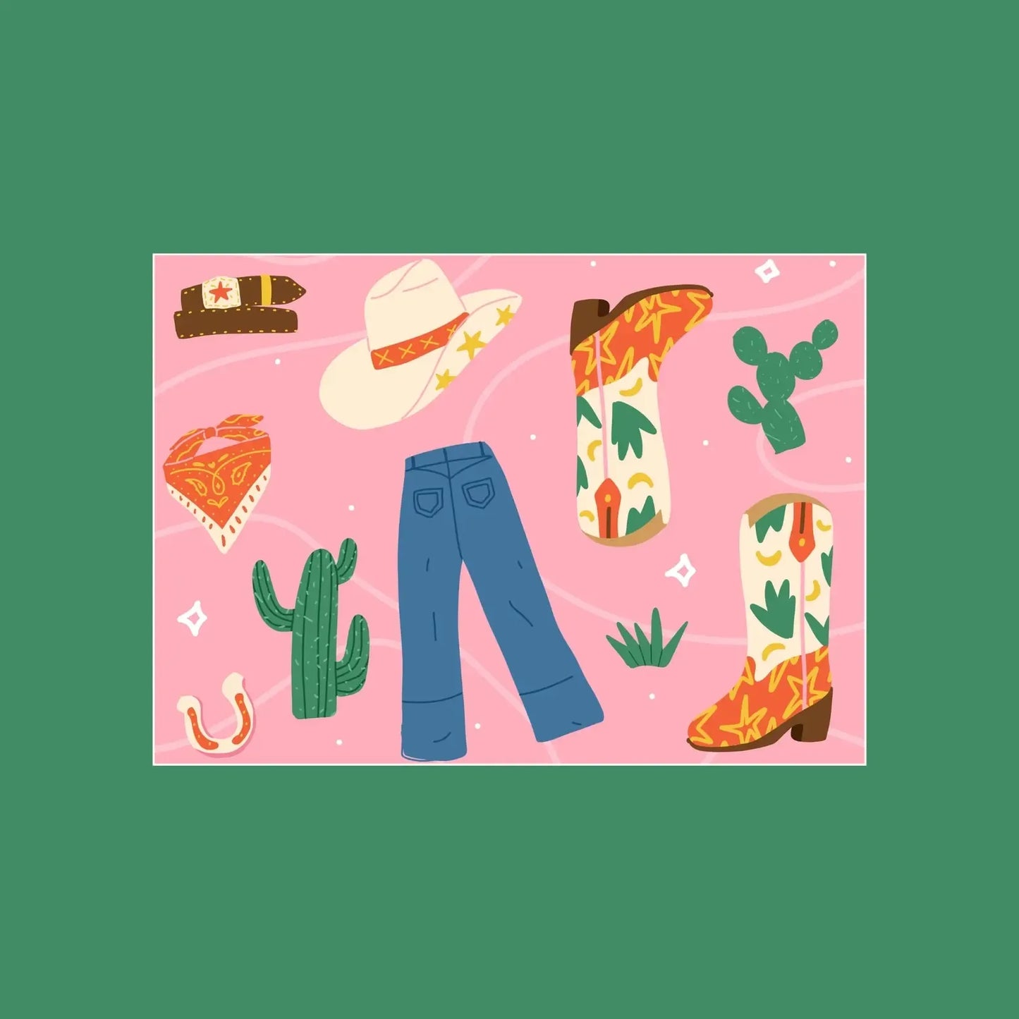 Cowgirls 99 Piece Mini Jigsaw Puzzle Puzzledly