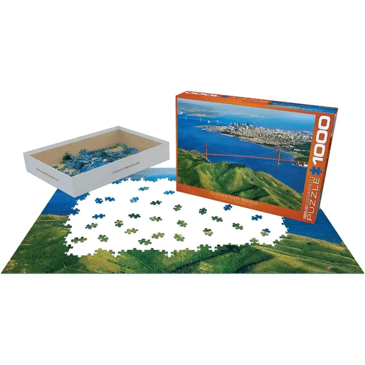 Golden Gate Bridge San Francisco 1000 Piece Jigsaw Puzzle Eurographics