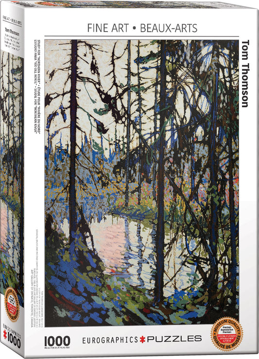 Study for Northern River by Tom Thomson 1000 Piece Jigsaw Puzzle Eurographics