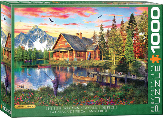 The Fishing Cabin 1000 Piece Jigsaw Puzzle Eurographics