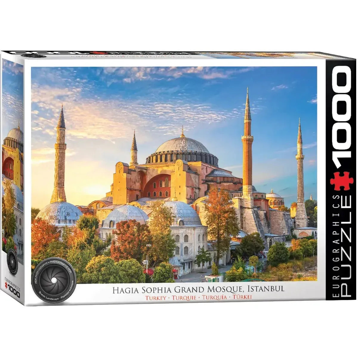 Hagia Sophia Grand Mosque Istanbul 1000 Piece Jigsaw Puzzle Eurographics