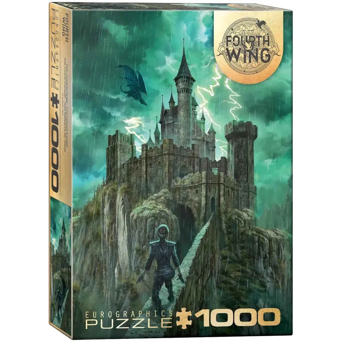 Violet Crossing the Parapet Fourth Wing 1000 Piece Jigsaw Puzzle Eurographics