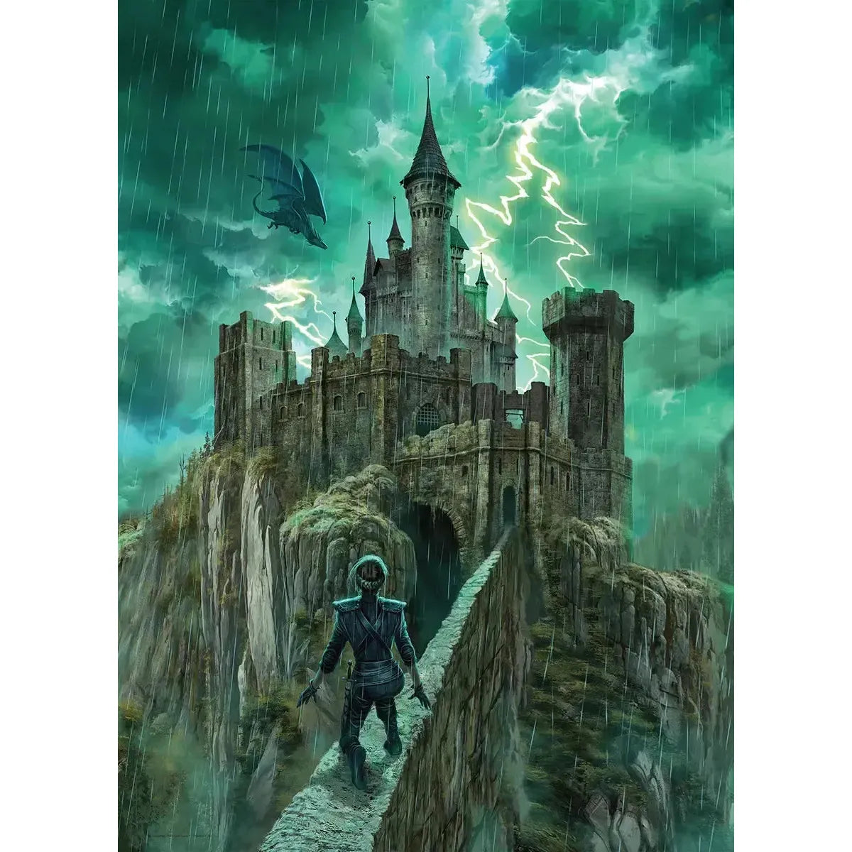 Violet Crossing the Parapet Fourth Wing 1000 Piece Jigsaw Puzzle Eurographics