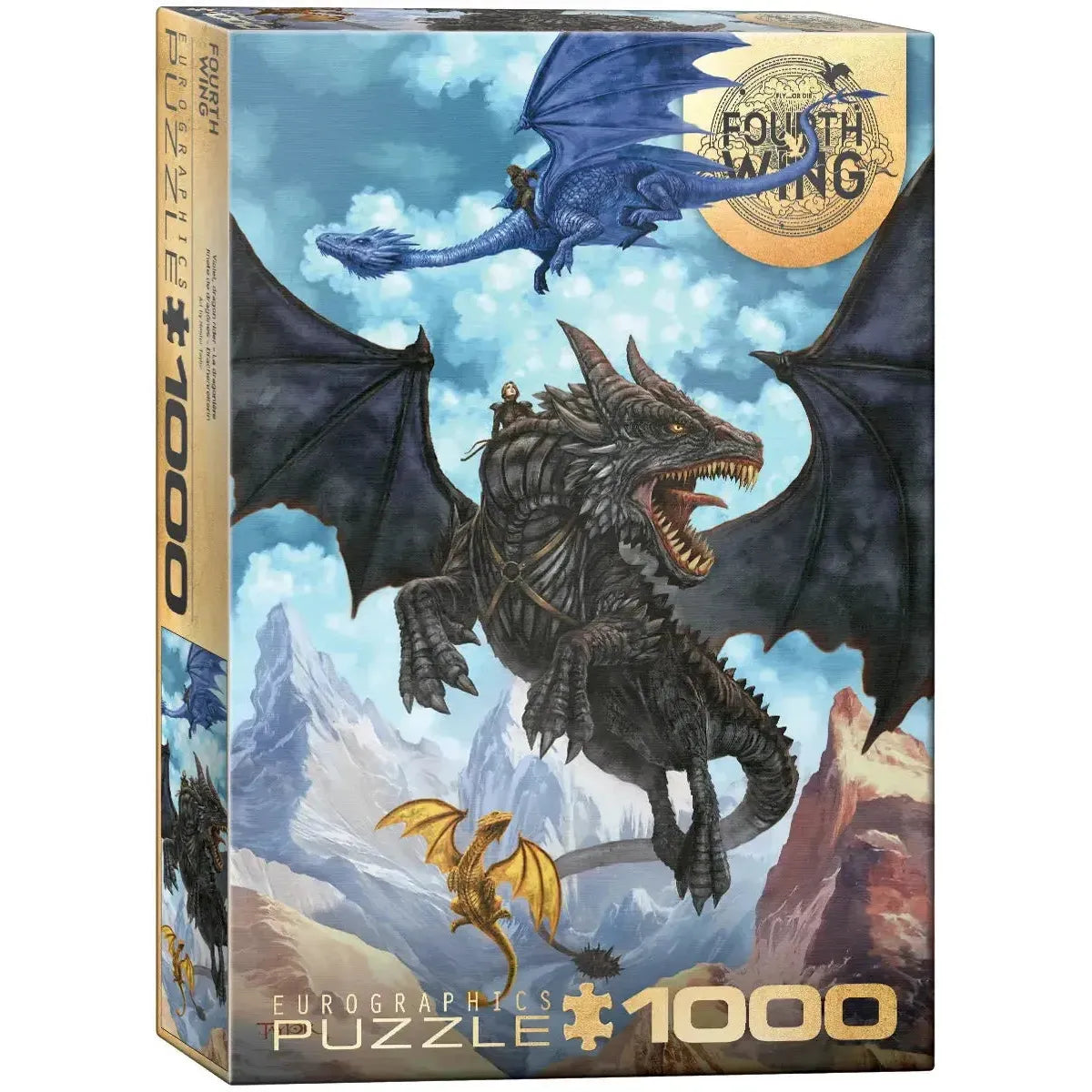 Violet, Dragon Rider Fourth Wing 1000 Piece Jigsaw Puzzle Eurographics