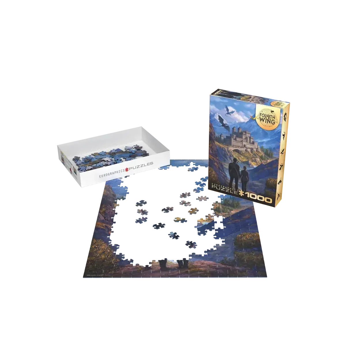 Violet & Xaden Fourth Wing 1000 Piece Jigsaw Puzzle Eurographics