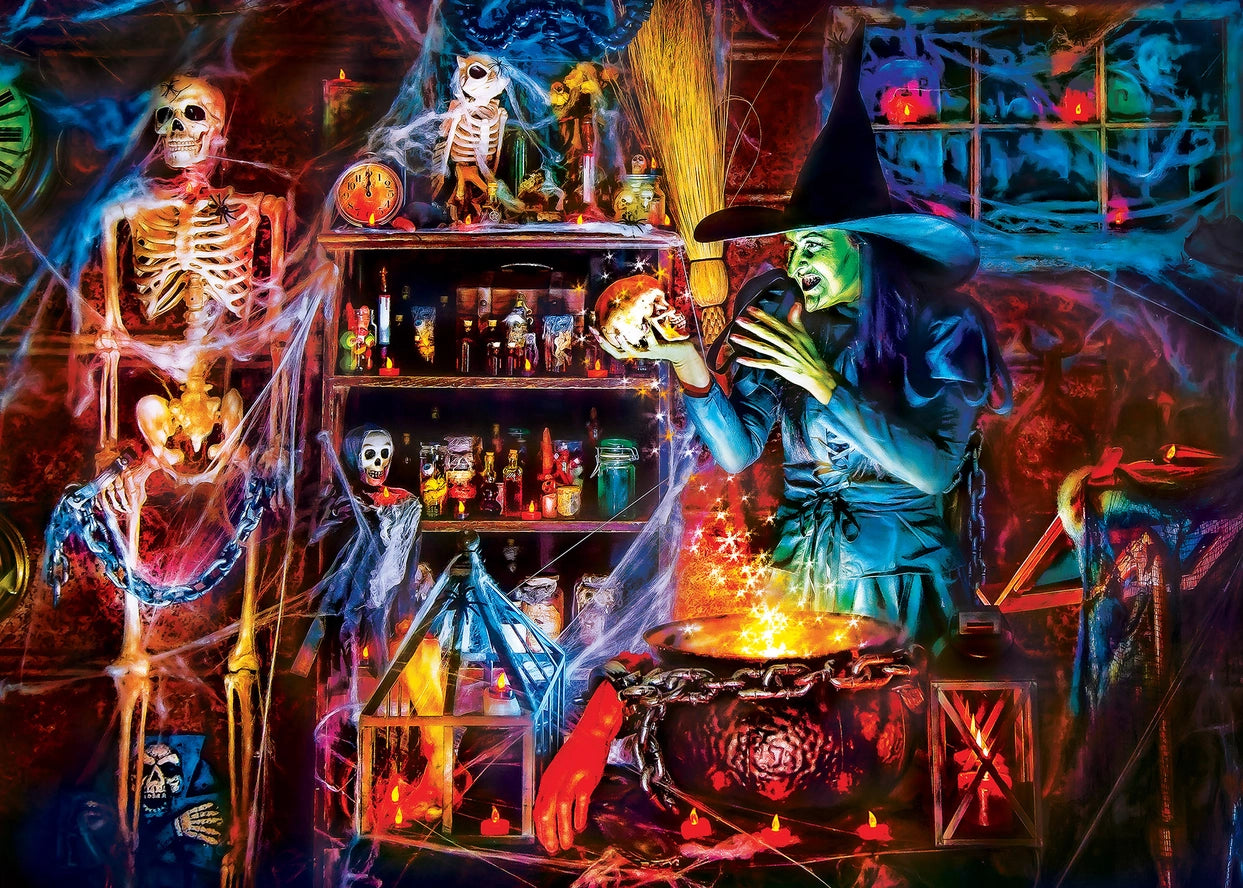 On a Scary Night 500 Piece Jigsaw Puzzle MasterPieces