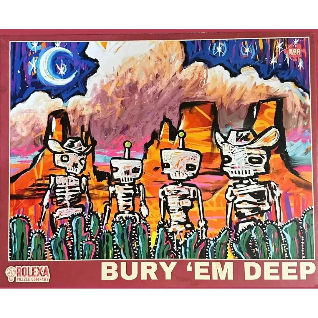 Bury 'em Deep 500 Piece Jigsaw Puzzle Rolexa