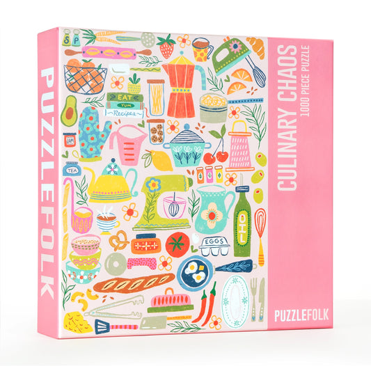 Culinary Chaos 1000 Piece Jigsaw Puzzle PuzzleFolk