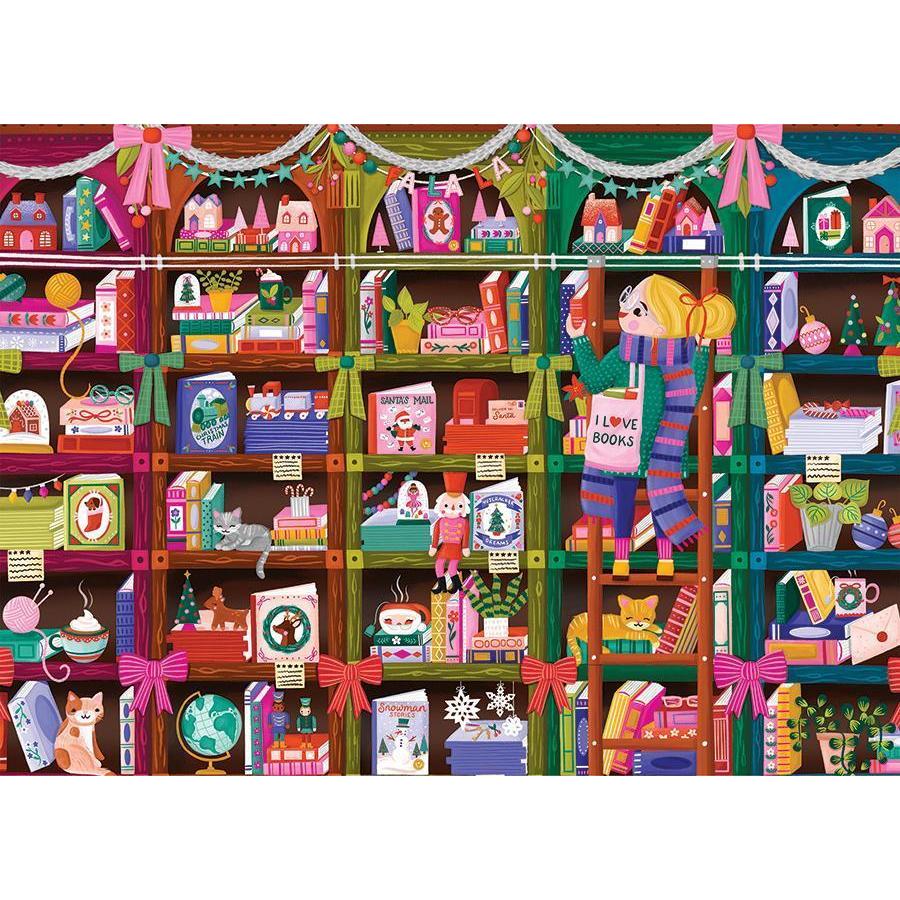 Holiday Browsing 500 Piece Jigsaw Puzzle Cobble Hill