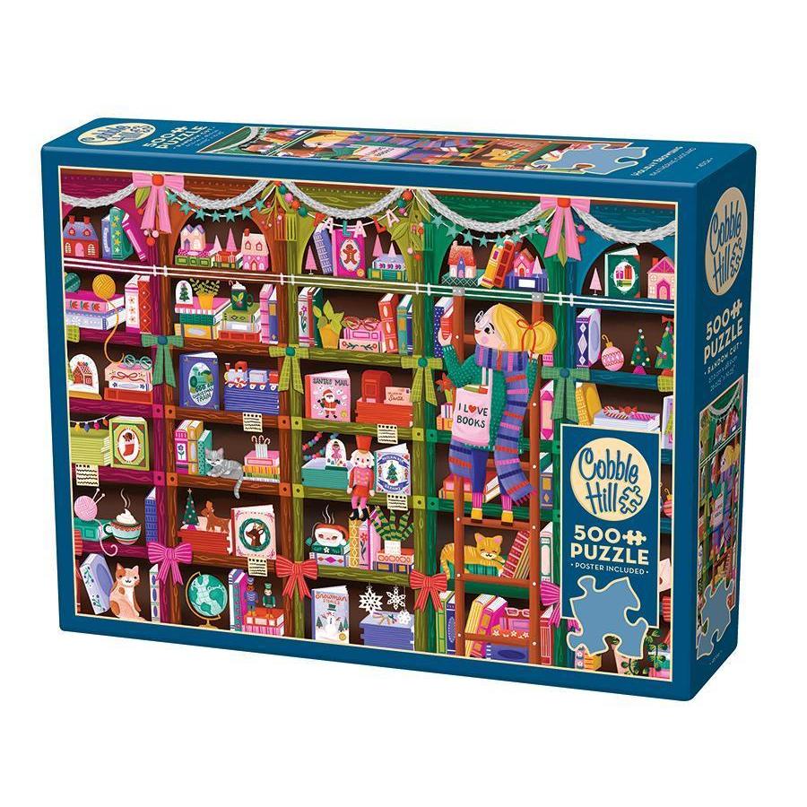 Holiday Browsing 500 Piece Jigsaw Puzzle Cobble Hill