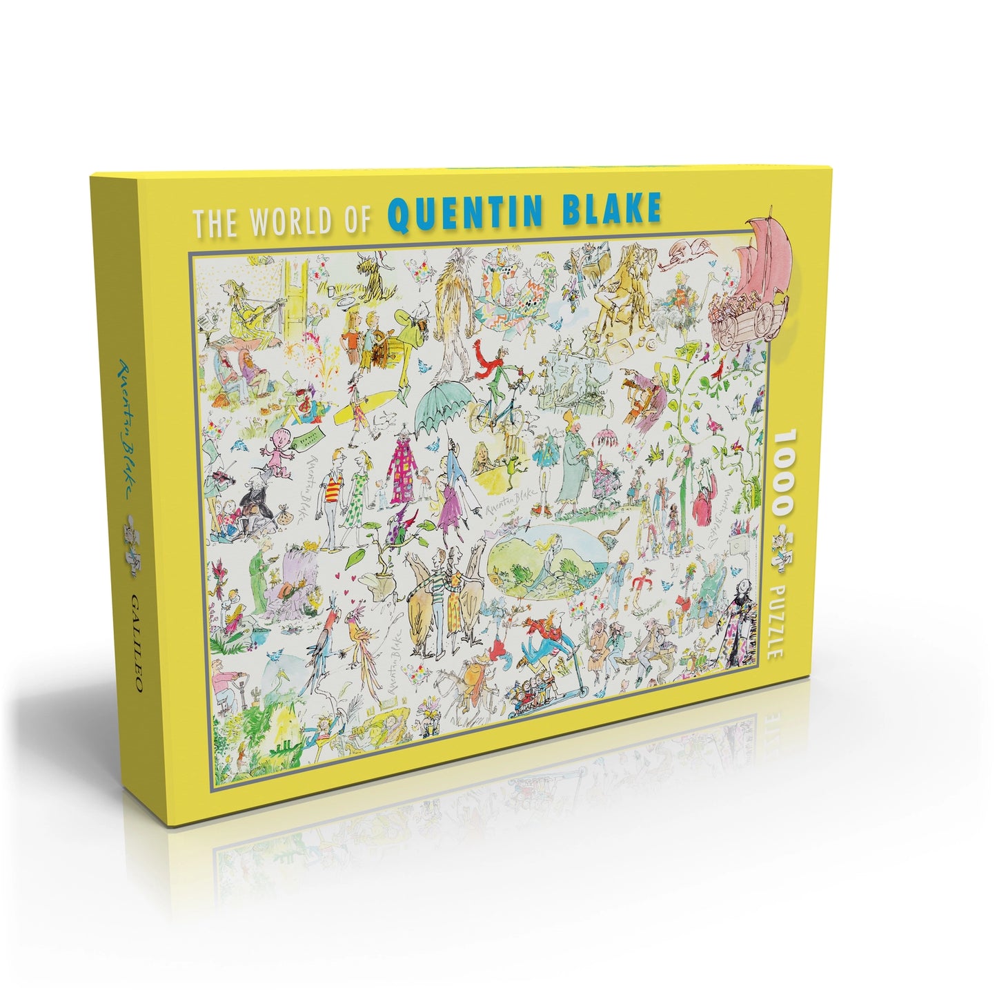 The World of Quentin Blake 1000 Piece Jigsaw Puzzle Galileo