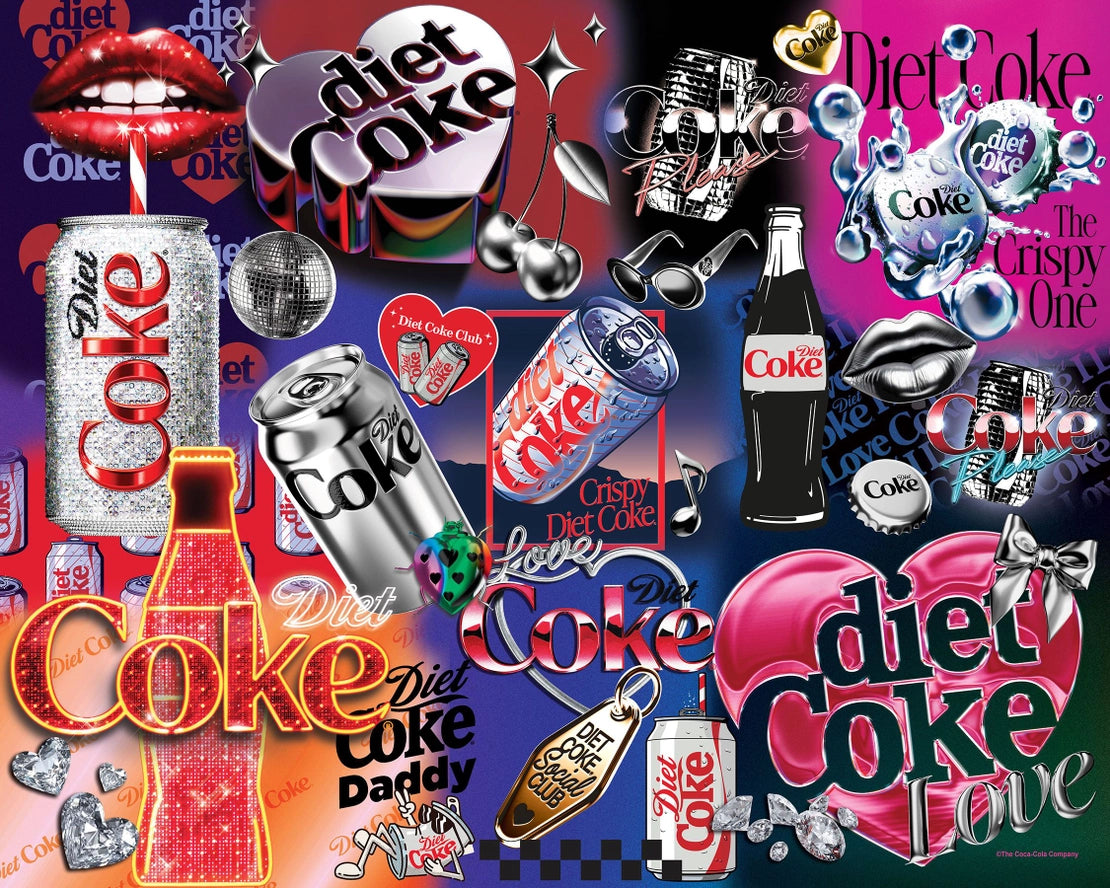 Diet Coke Bling 1000 Piece Jigsaw Puzzle Springbok