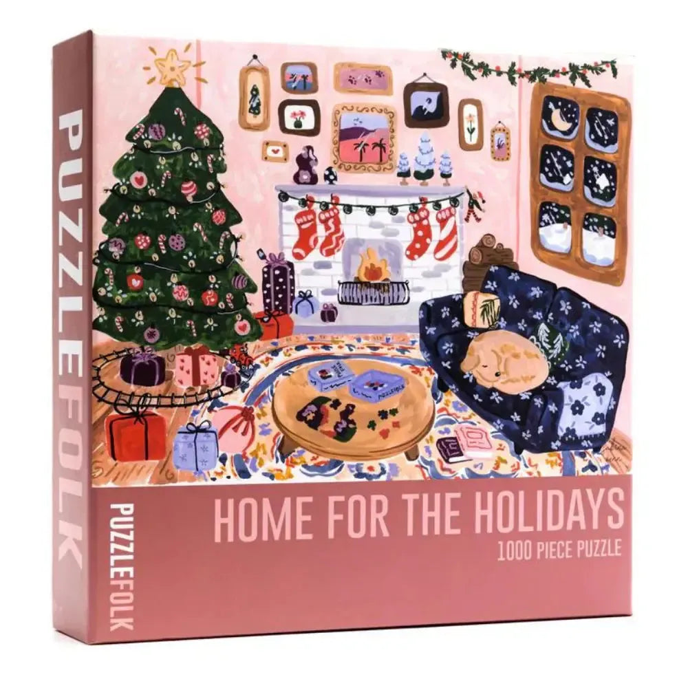 Home for the Holidays 1000 Piece Jigsaw Puzzle PuzzleFolk