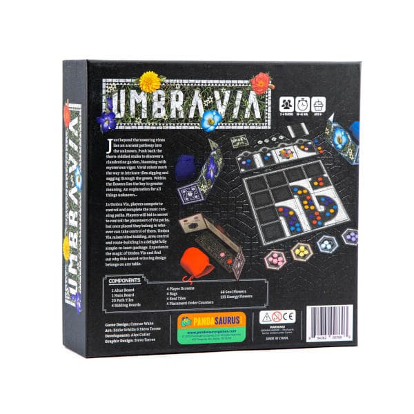 Umbra Via - Strategic Path Building Board Game - Panda Saurus