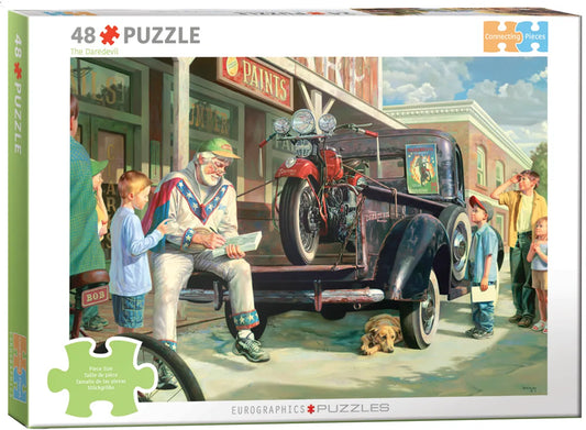 The Daredevil 48 Connecting Pieces Jigsaw Puzzle Eurographics