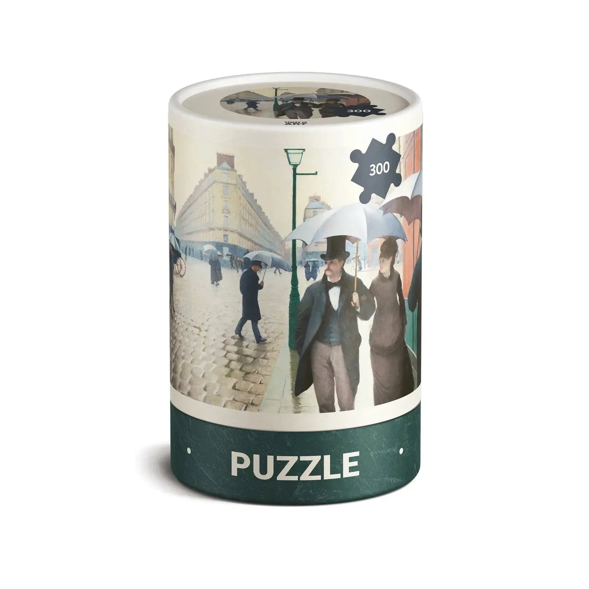 Paris Street; Rainy Day by Gustave Caillebotte 300 Piece Jigsaw Puzzle TIAD