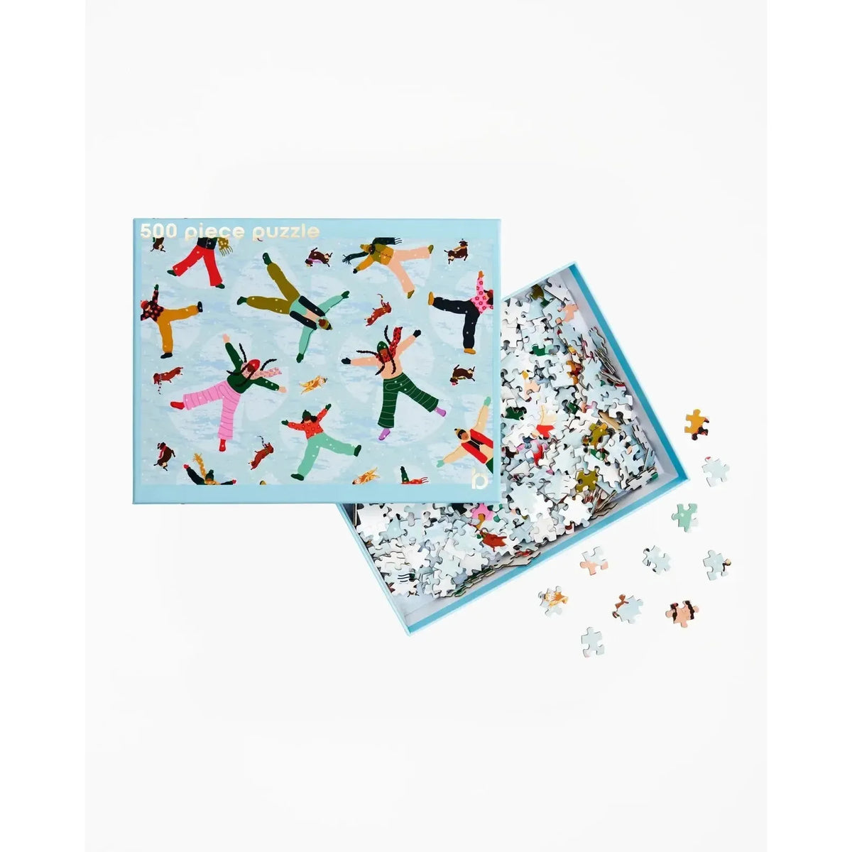 Snow Much Fun 500 Piece Soft Touch Jigsaw Puzzle Be Rooted