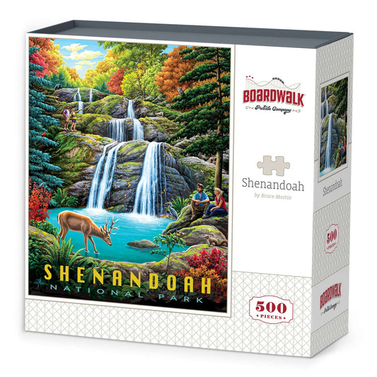 Shenandoah National Park 500 Piece Jigsaw Puzzle Boardwalk