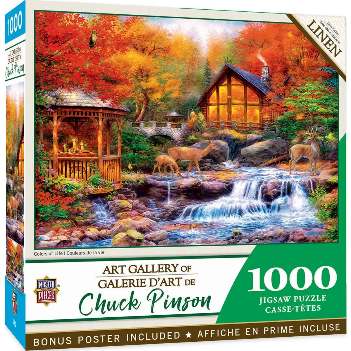 Colors of Life Chuck Pinson 1000 Piece Jigsaw Puzzle MasterPieces