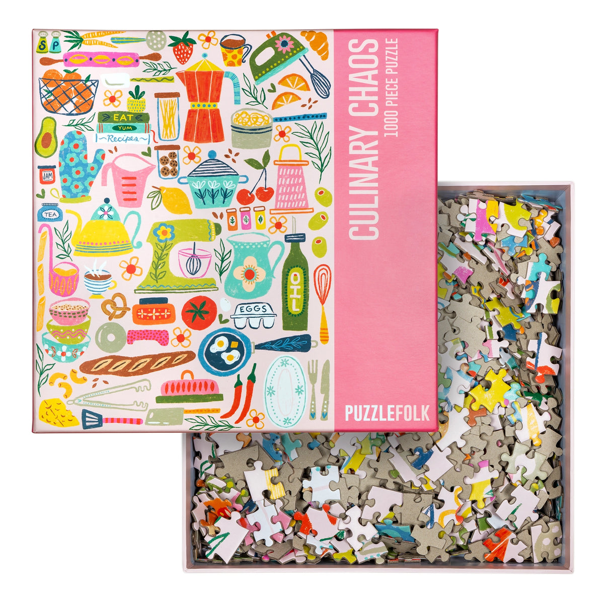 Culinary Chaos 1000 Piece Jigsaw Puzzle PuzzleFolk