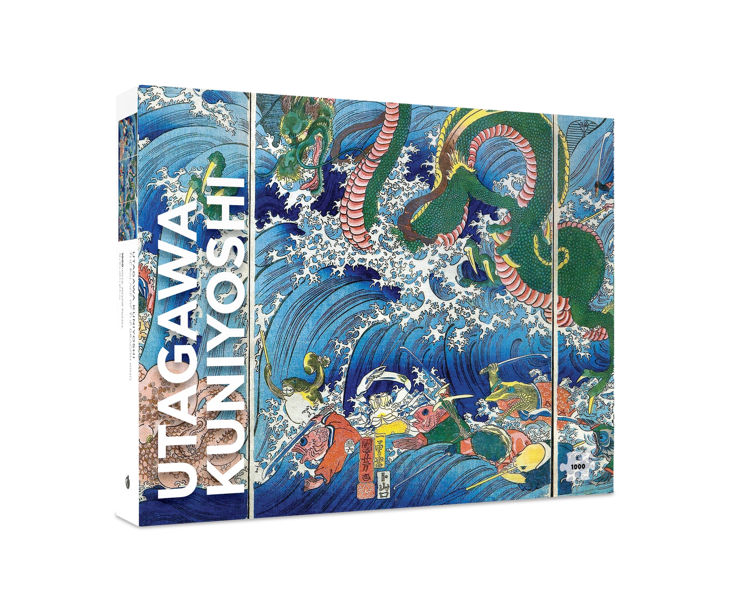 The Palace of the Dragon by Kuniyosho 1000 Piece Jigsaw Puzzle Pomegranate
