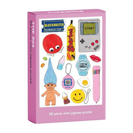 The 90s 99 Piece Mini Jigsaw Puzzle Happily