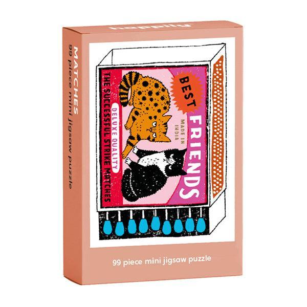 Matches 99 Piece Mini Jigsaw Puzzle Happily