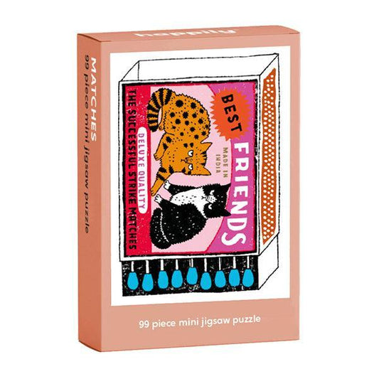 Matches 99 Piece Mini Jigsaw Puzzle Happily