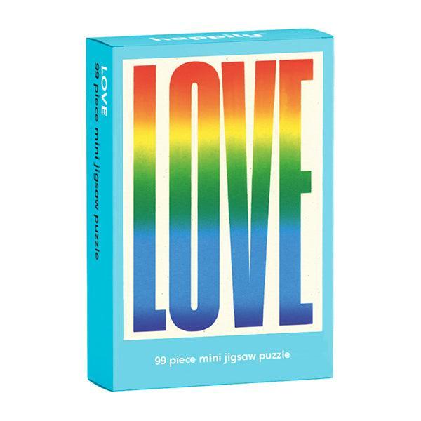 Love 99 Piece Mini Jigsaw Puzzle Happily