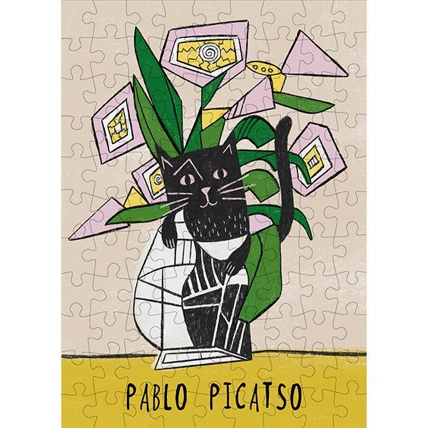 Pablo Picatso 99 Piece Mini Jigsaw Puzzle Happily