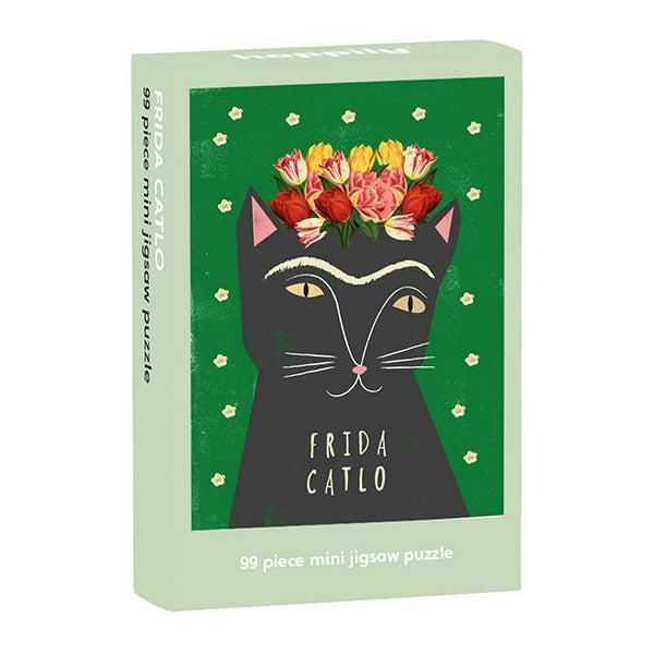 Frida Catlo 99 Piece Mini Jigsaw Puzzle Happily