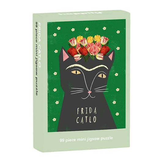 Frida Catlo 99 Piece Mini Jigsaw Puzzle Happily