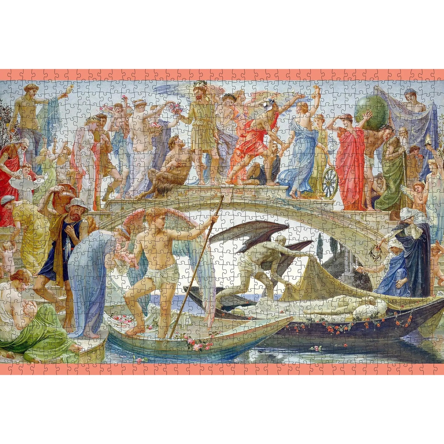 The Bridge of Life by Walter Crane 1000 Piece Jigsaw Puzzle Pomegranate