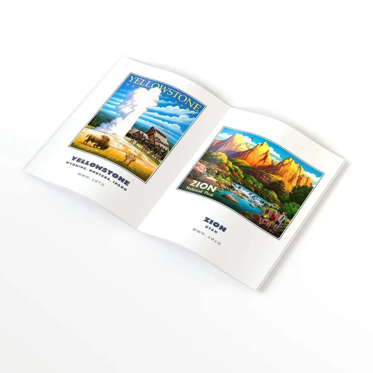 National Parks v2 Advent - 15 Set of 100 Piece Mini Jigsaw Puzzles Boardwalk