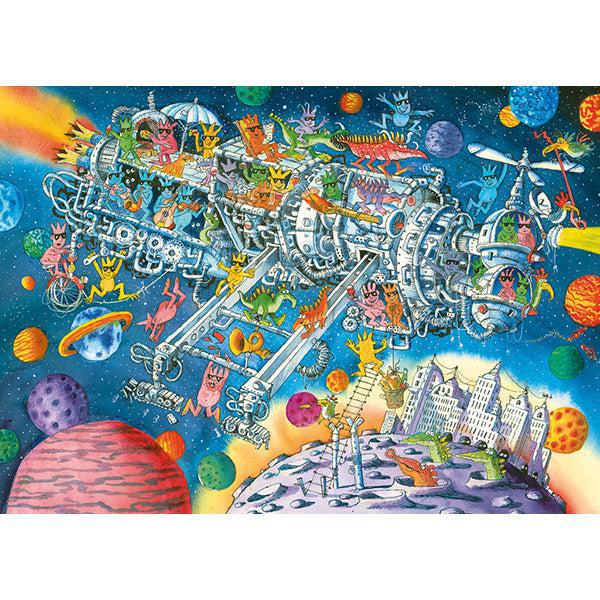 Aliens Welcome 1000 Piece Jigsaw Puzzle Heye