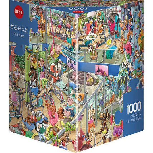 Pet Gym 1000 Piece Jigsaw Puzzle Heye